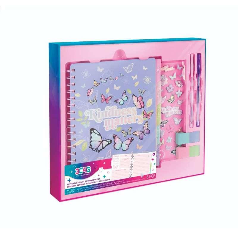 BUTTERFLY DELUXE DNEVNIK SET 