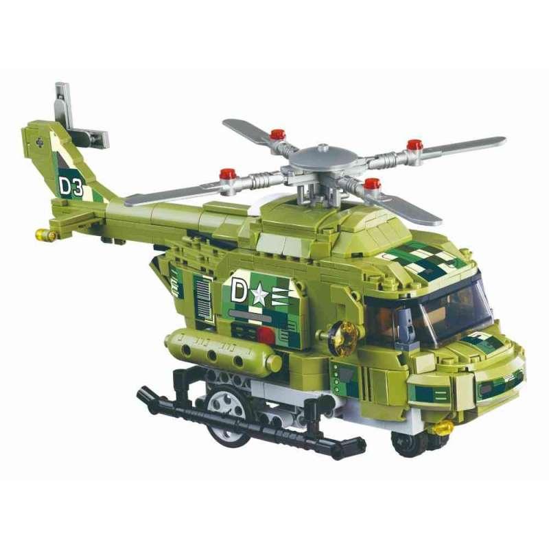 WISE BLOCKS-Vojni helikopter 