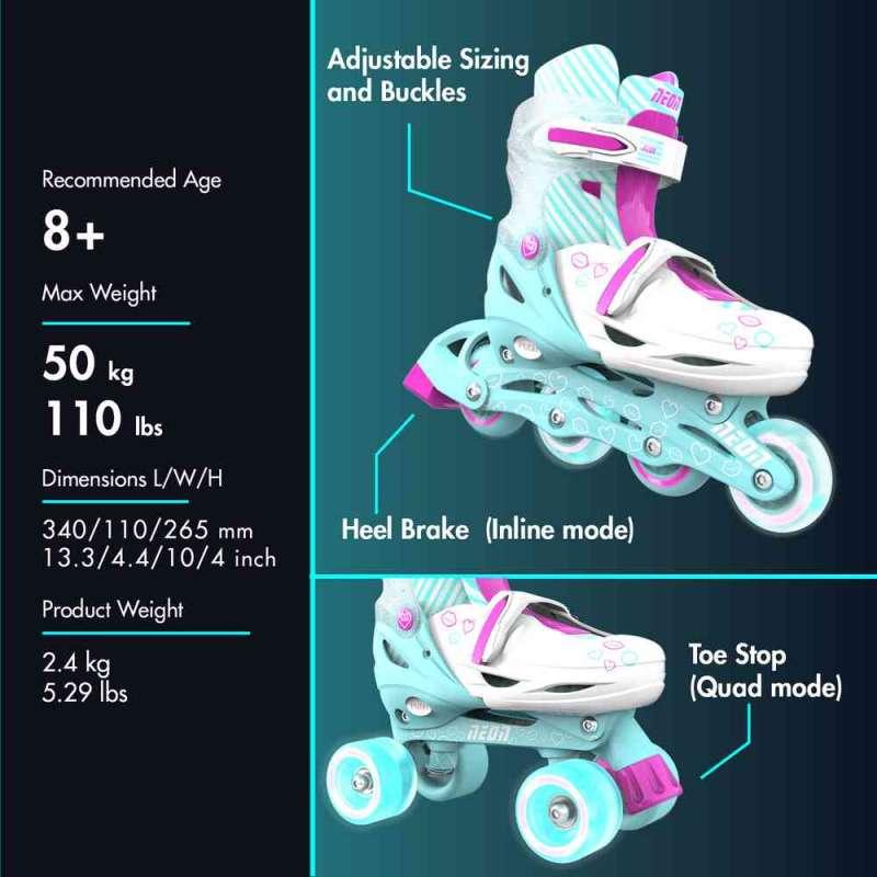 NEON COMBO ROLERI 30-33 TIR.PL 