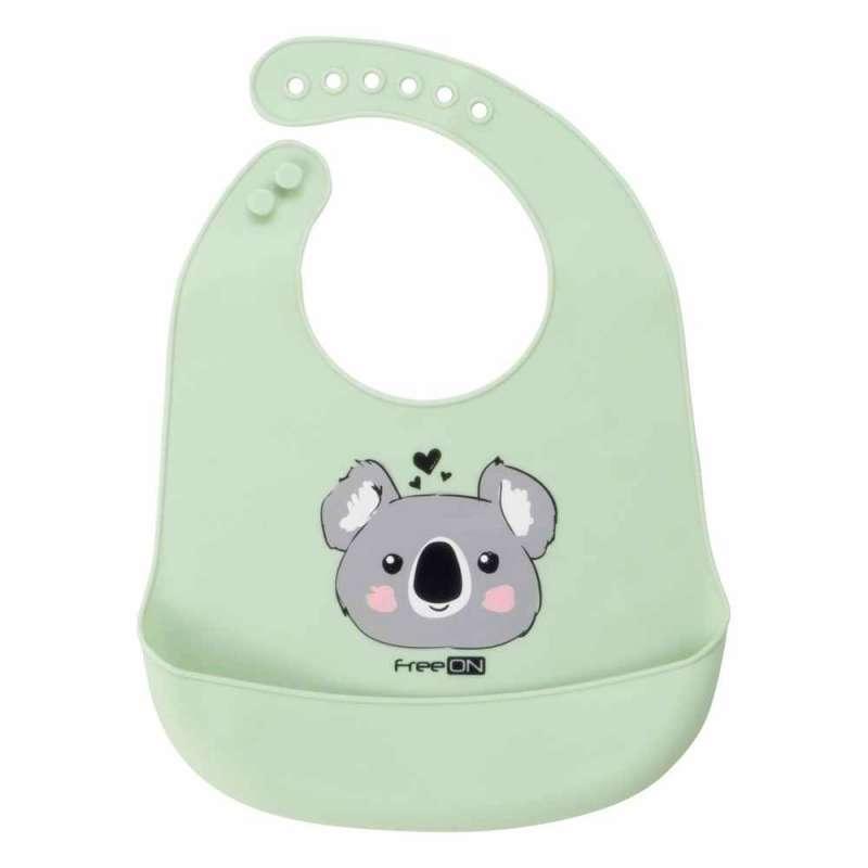 FREE ON SILIKONSKA PORTIKLA KOALA ZELENA