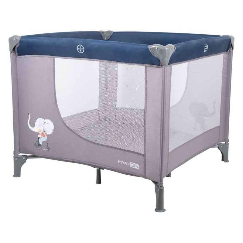 FREE ON SKLOPIVA OGRADICA KVADRATNA ELEPHANT GRAY - BLUE