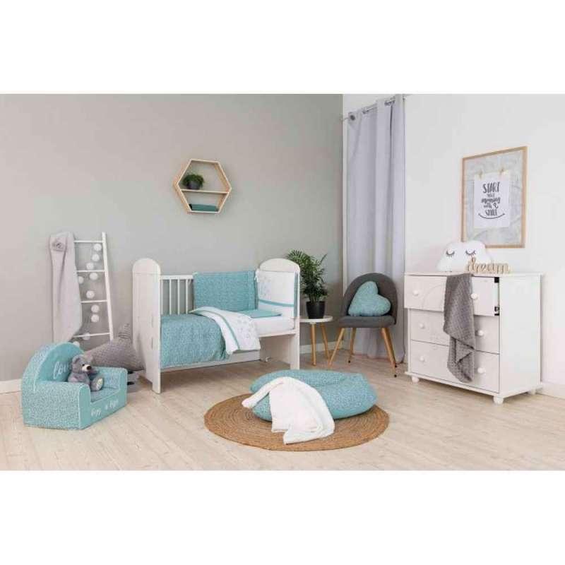 BUBABA POSTELJINA SET 6 DELOVA MINT SRCA 