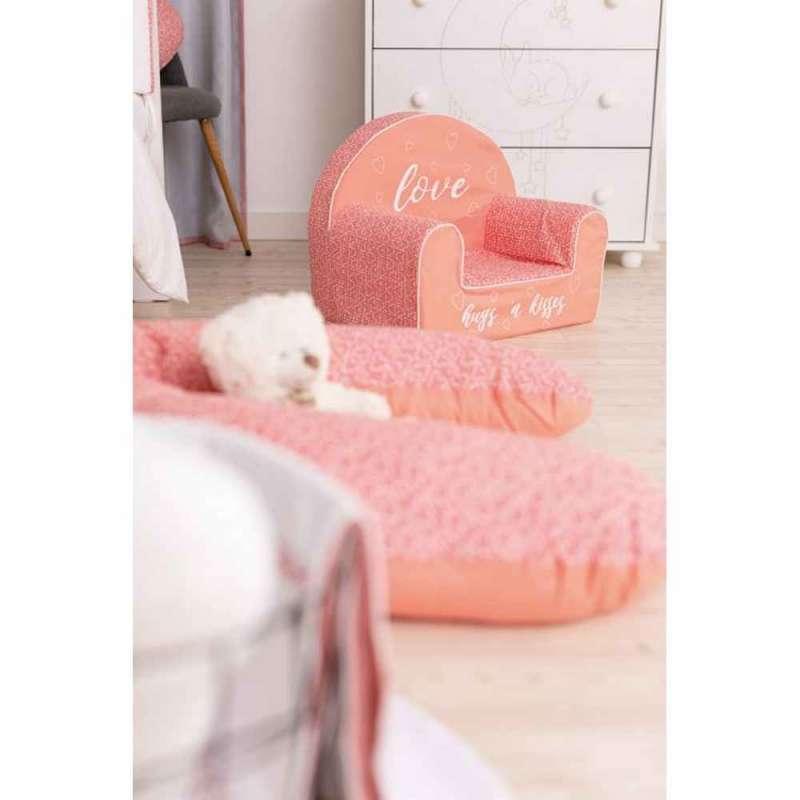 BUBABA POSTELJINA SET 6 DELOVA PINK SRCA 