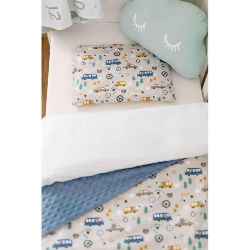 BUBABA DVODELNA POSTELJINA ZA KREVET AUTICI