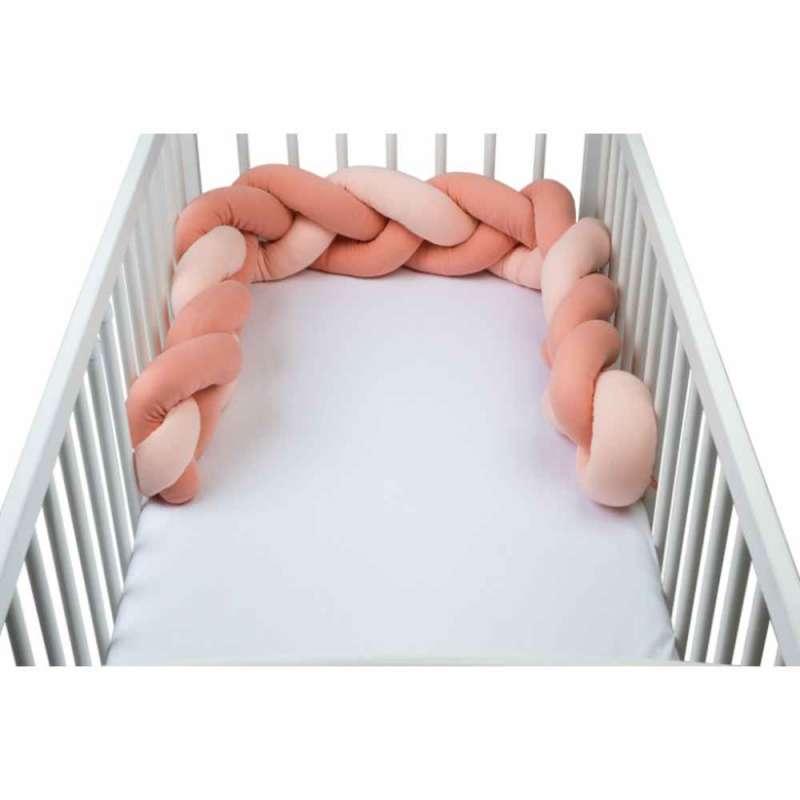 BUBABA PLETENICA ZA KREVETAC 190 CM ROZE 