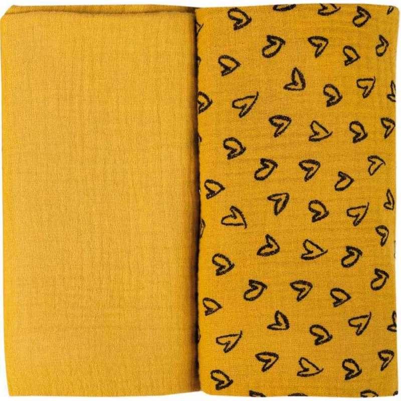 BUBABA MUSLIN TETRA PELENE ZUTE 2/1