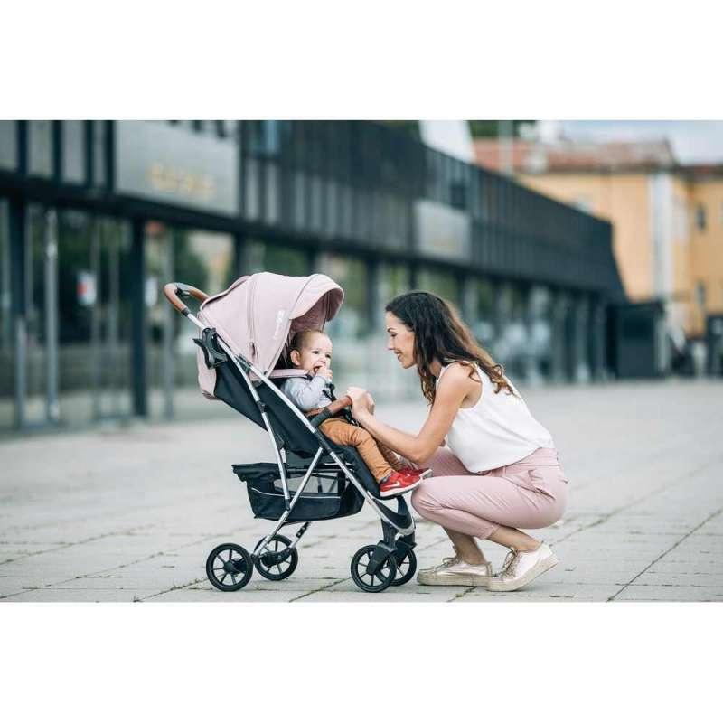 FREE ON KOLICA LUX PREMIUM ROZE CRNA 