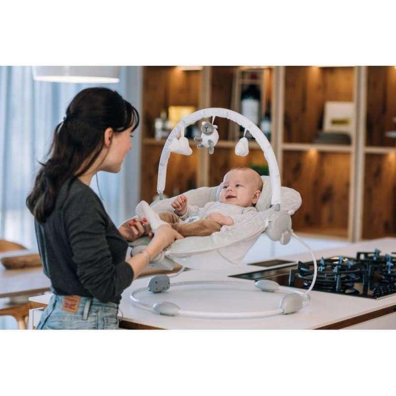 FREE ON LEZALJKA LJULJACKA REST N PLAY SIVA 