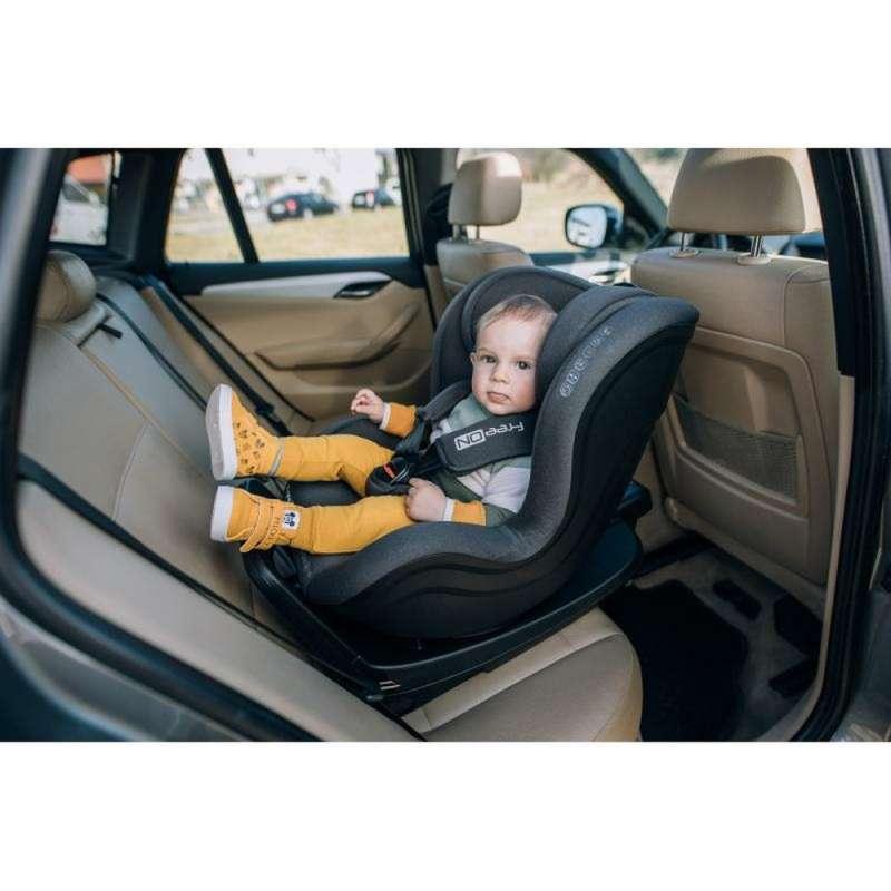 FREEON AUTO SEDISTE I-SIZE (40-105 CM) GALAXY TAMNO SIVO 