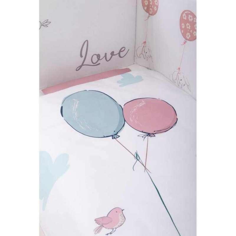 BUBABA POSTELJINA SET 6 DIJELOVA ZALJUBLJENI ZEKA 