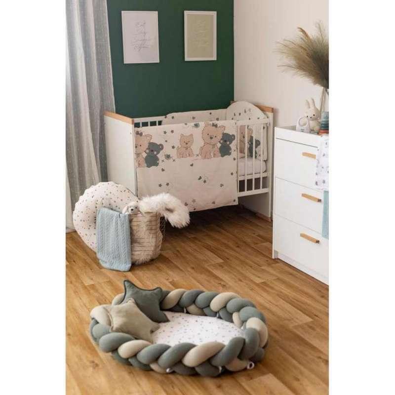 BUBABA POSTELJINA SET 6 DIJELOVA ROMANTIC MEDVJEDIC 