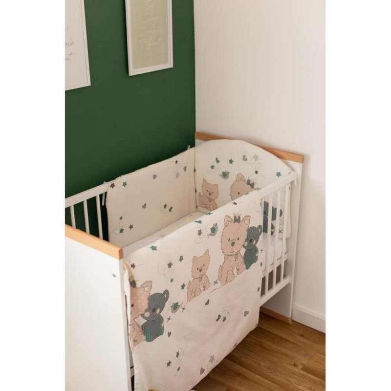 BUBABA POSTELJINA SET 6 DIJELOVA ROMANTIC MEDVJEDIC 