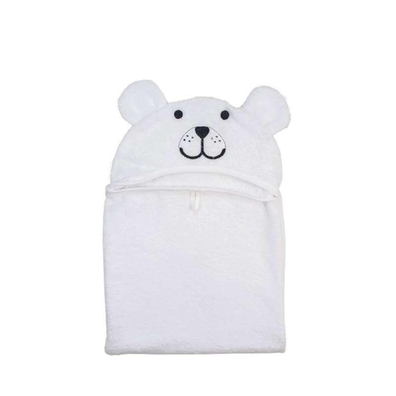 BUBABA PESKIR 110X75CM SA USIMA BIJELI MEDO