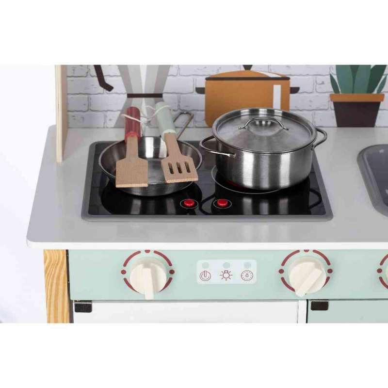 FREE2PLAY DRVENA KUHINJA SA SVIJETLOM I ZVUKOM 