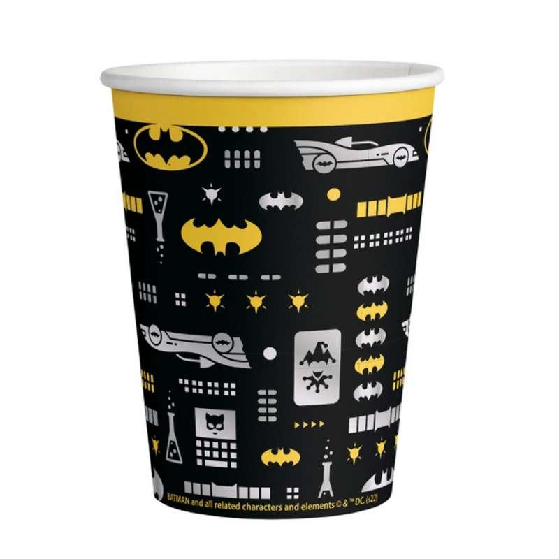 AMSCAN CASA BATMAN 250 ML 8 KOM 