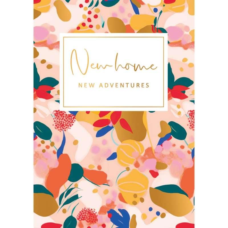 ART52584 ČESTITKA GOLD RUSH NEW HOME NEW ADVENTURE 