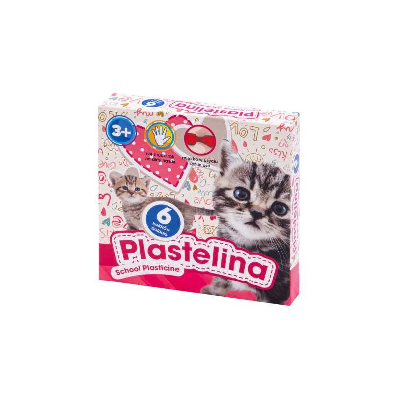 ASTRA PLASTELIN 6 BOJA CATS 