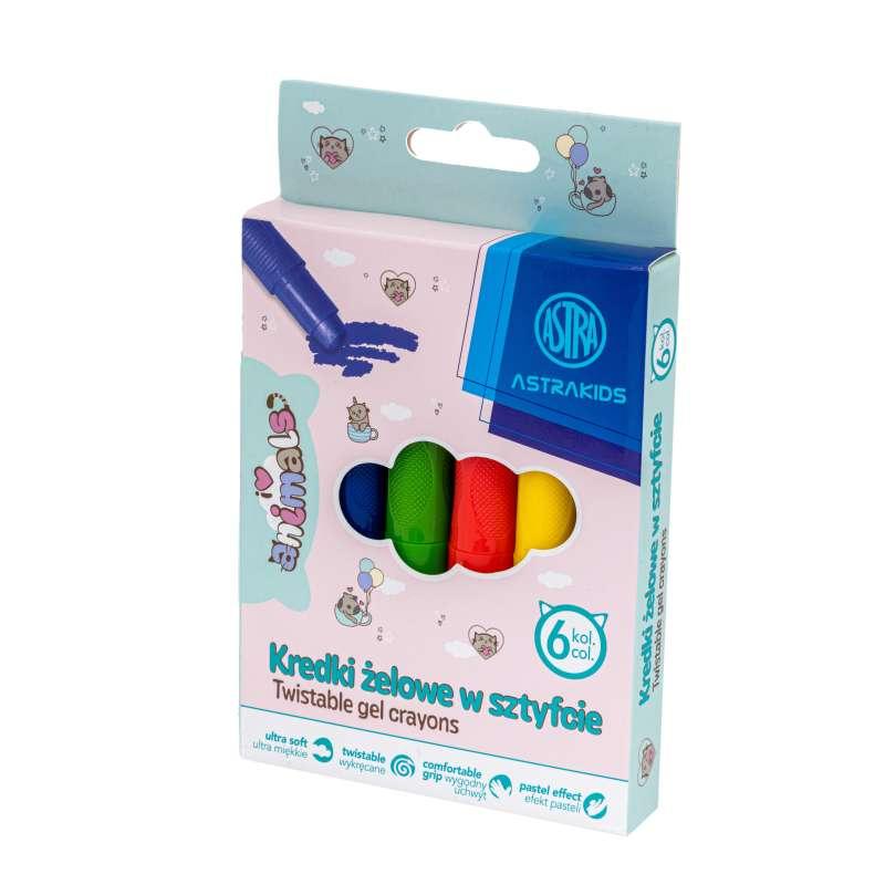 ASTRA VOSTANE BOJE U STIKU 6 BOJA ANIMAL 