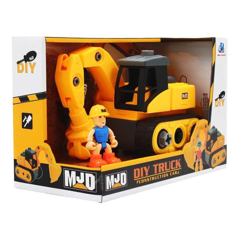 GRADJEVINSKO VOZILO I FIGURA RASKLOPIVI SET 