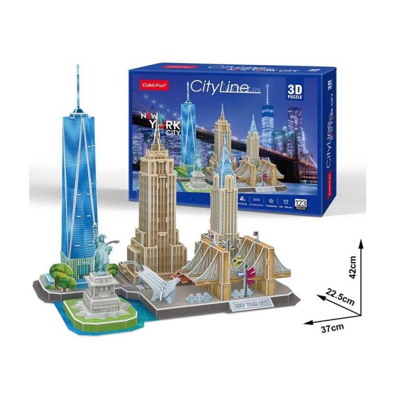 CUBICFUN PUZZLE CITY LINE YORK CITY