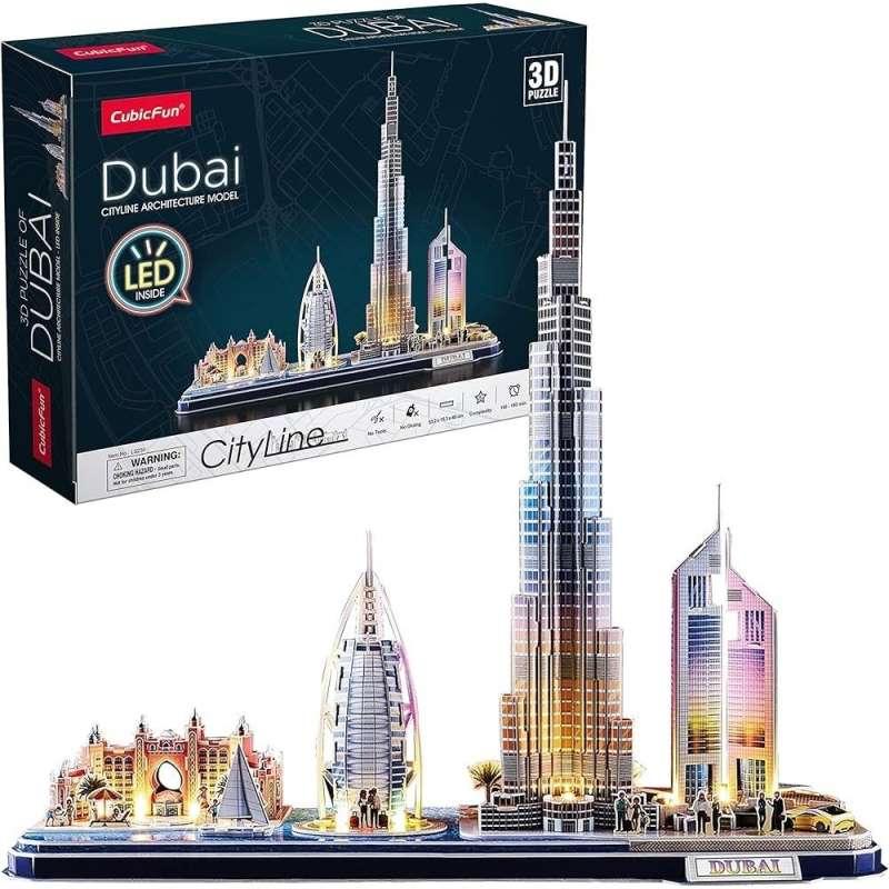 CBF205232 CUBIC FUN PUZZLE LED DUBAI CITYLINE L523h 