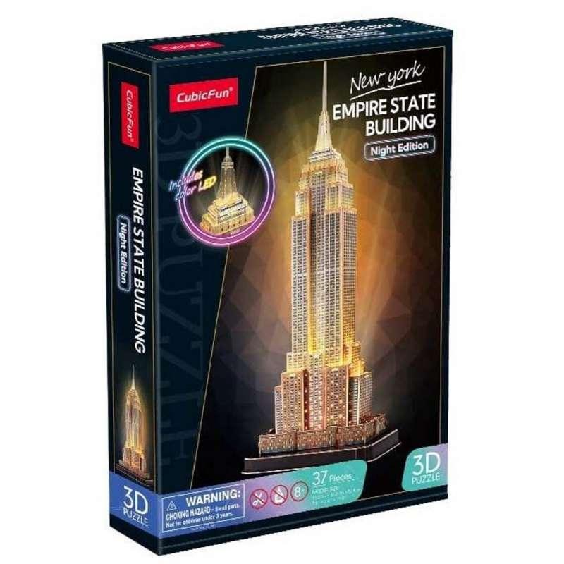 CBF205393 CUBIC FUN PUZZLE EMPIRE STATE BUILDING L539h 