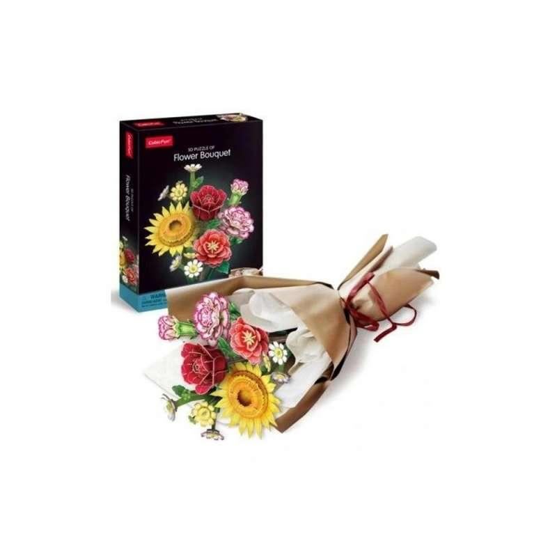 CBF208677 CUBIC FUN PUZZLE FLOWER BOUQUET  P867h 