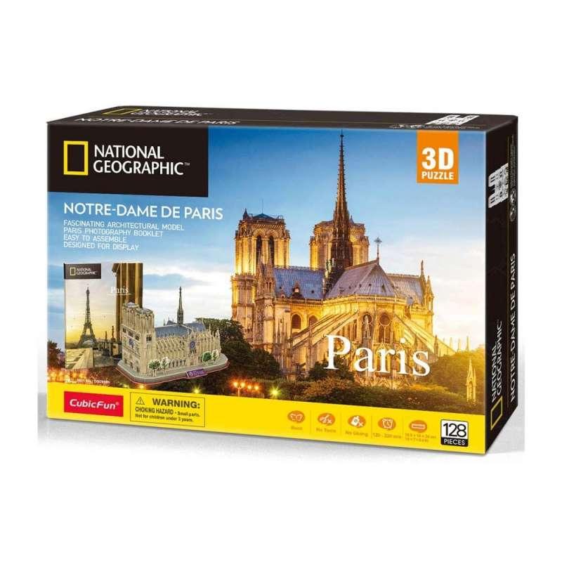 CUBICFUN PUZZLE NOTRE DAME DE PARIS 