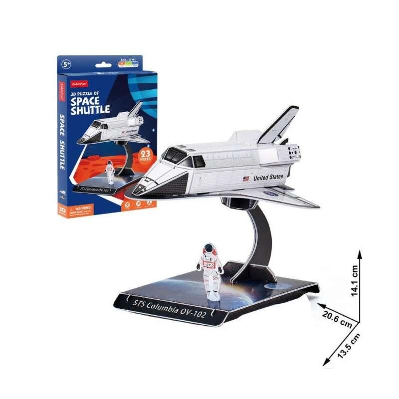 CBF231972 CUBIC FUN PUZZLE SAPACE SHUTTLE W3197h 