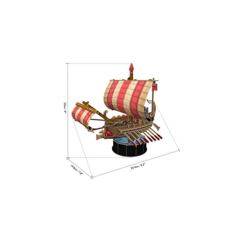CUBICFUN PUZZLE ROMAN WARSHIP 