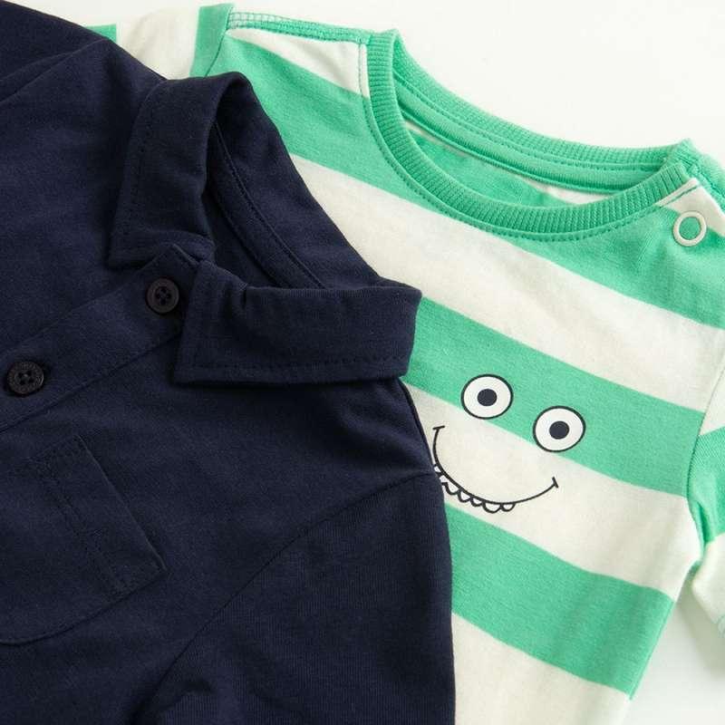 COOL CLUB SET BODI DUG RUKAV, DONJI DEO I TRAKA ZA KOSU SETMIX BOTANIC 