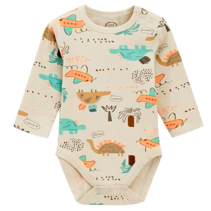 COOL CLUB BODI DUG RUKAV LIGHT BEIGE BOTANIC 