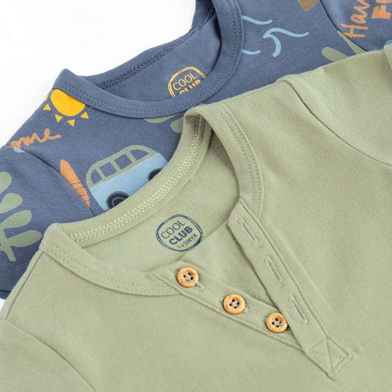 COOL CLUB BODI KRATAK RUKAV 2PAK 4-VOYAGE 