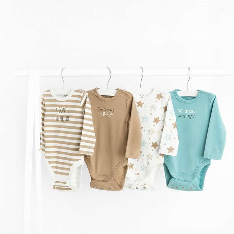 COOL CLUB BODI DUG RUKAV 4KOM MIX