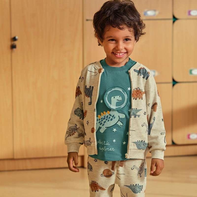 COOL CLUB MAJICA DUG RUKAV DARK GREEN 