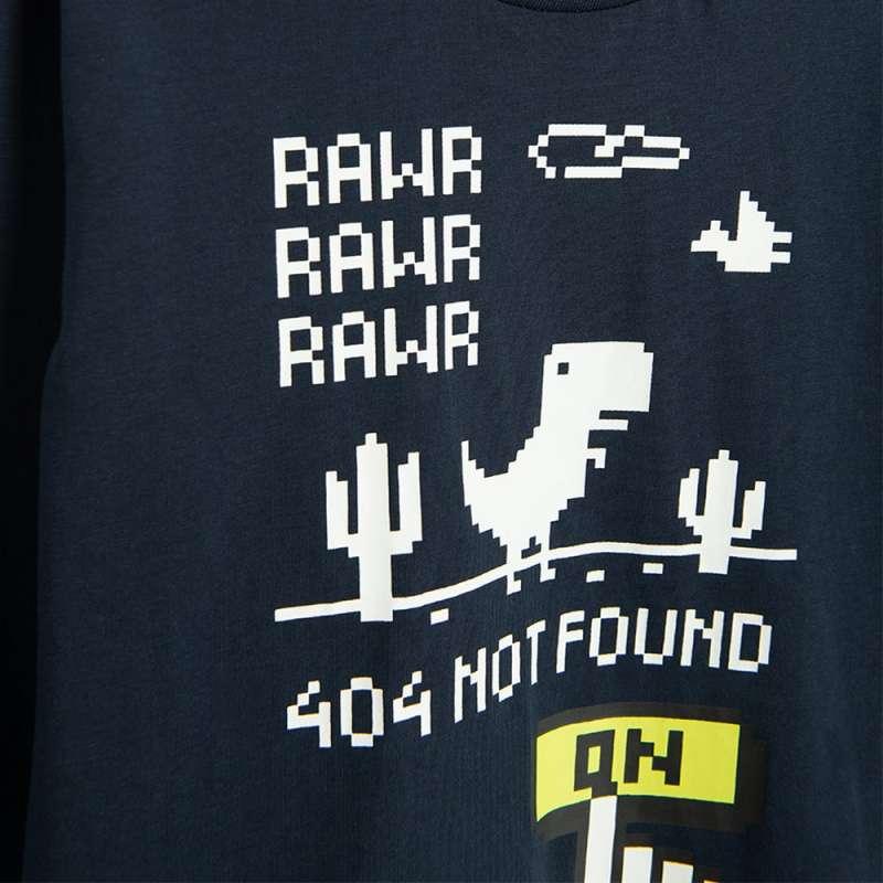 COOL CLUB MAJICA DUG RUKAV DARK BLUE 