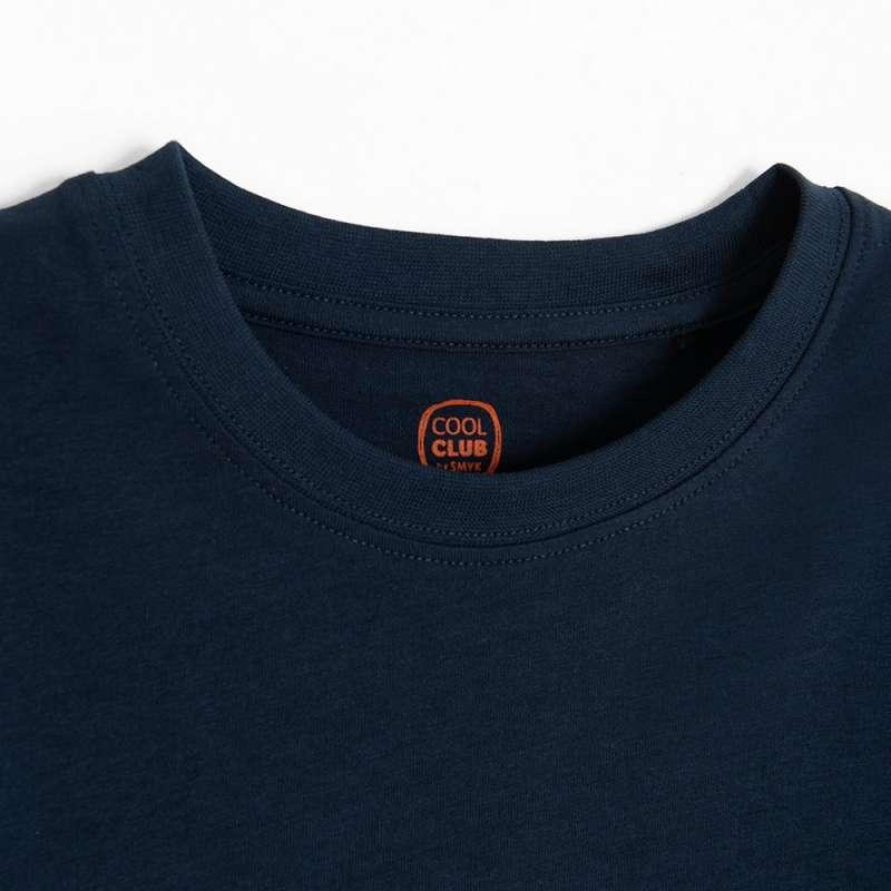 COOL CLUB MAJICA DUG RUKAV DARK BLUE 