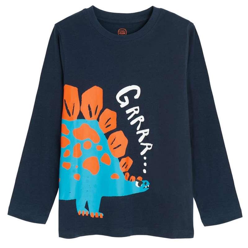 COOL CLUB MAJICA DUG RUKAV DARK BLUE 