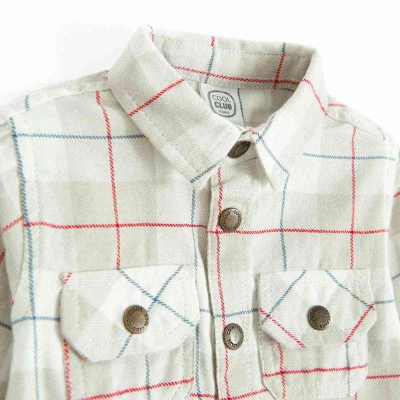 COOL CLUB KOSULJA DUG RUKAV CREAMY 