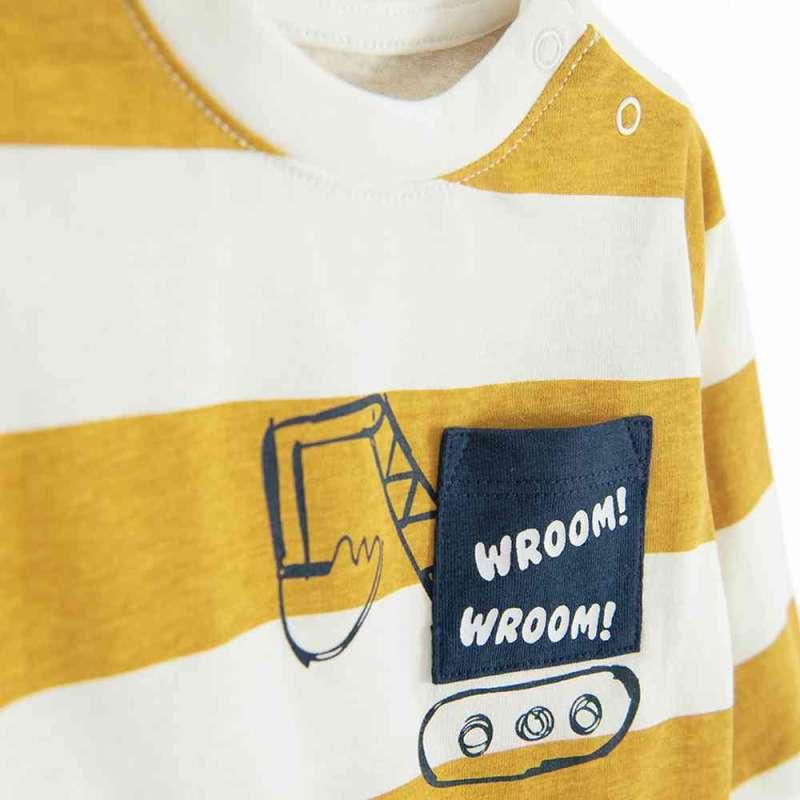 COOL CLUB MAJICA DUG RUKAV CREAMY 