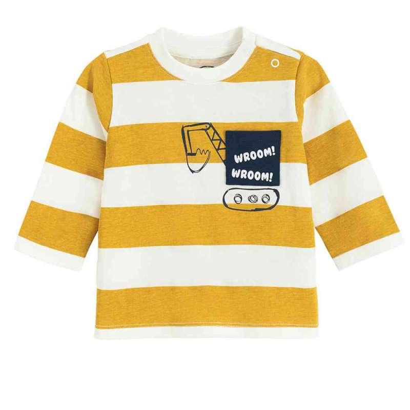 COOL CLUB MAJICA DUG RUKAV CREAMY 