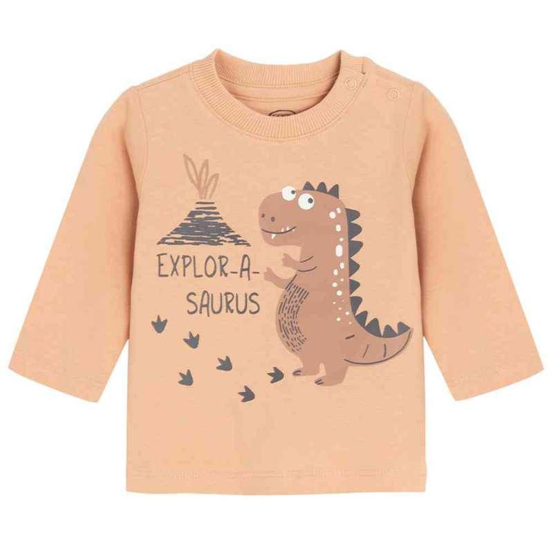 COOL CLUB MAJICA DUG RUKAV ORANGE