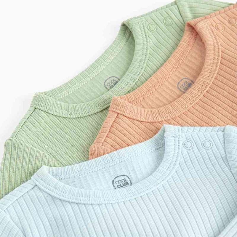 COOL CLUB BODI DUG RUKAV 3KOM MIX