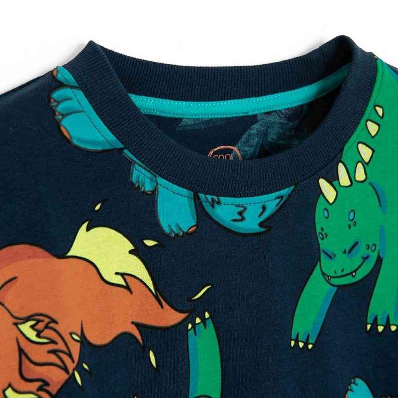 COOL CLUB MAJICA DUG RUKAV BLUE 