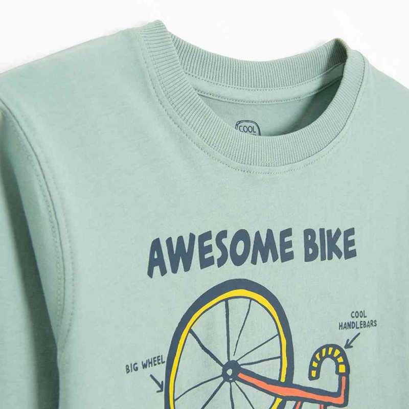 COOL CLUB MAJICA DUG RUKAV GREEN 