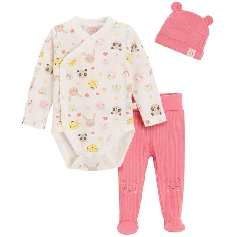 COOL CLUB SET BODI DUG RUKAV, DONJI DEO I TRAKA ZA KOSU SETMIX DREAMVERSE