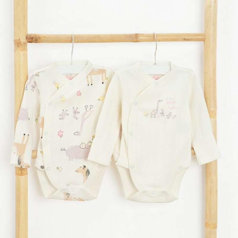 COOL CLUB BODI DUG RUKAV 2KOM CREAMY BOTANIC 