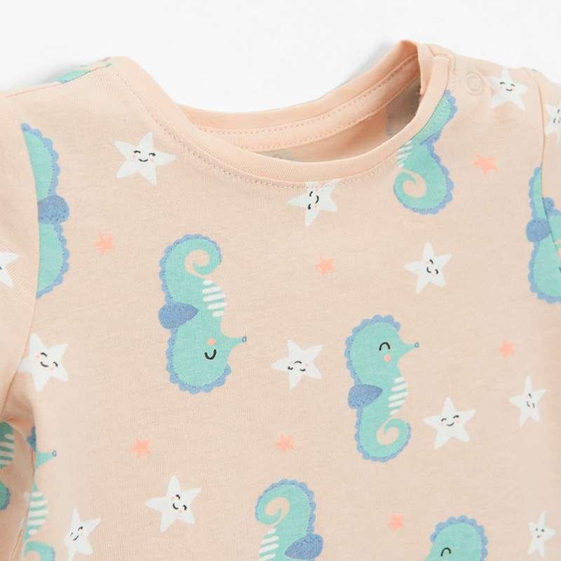 COOL CLUB MAJICA KRATAK RUKAV LIGHT PINK MARITIME 