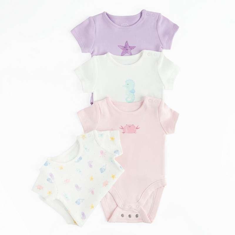 COOL CLUB BODI KRATAK RUKAV 4KOM MIX 