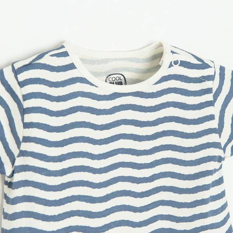 COOL CLUB HALJINA KRATAK RUKAV 2KOM MIX MARITIME 